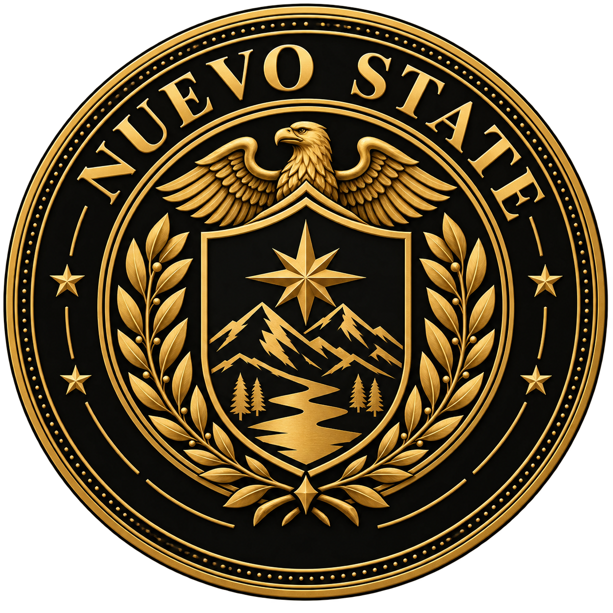 Nuevo State Wappen